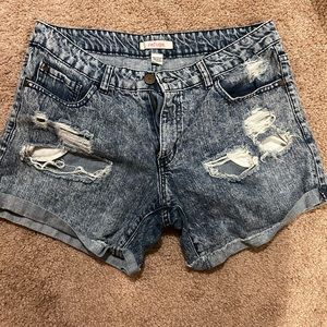 Refuge denim shorts